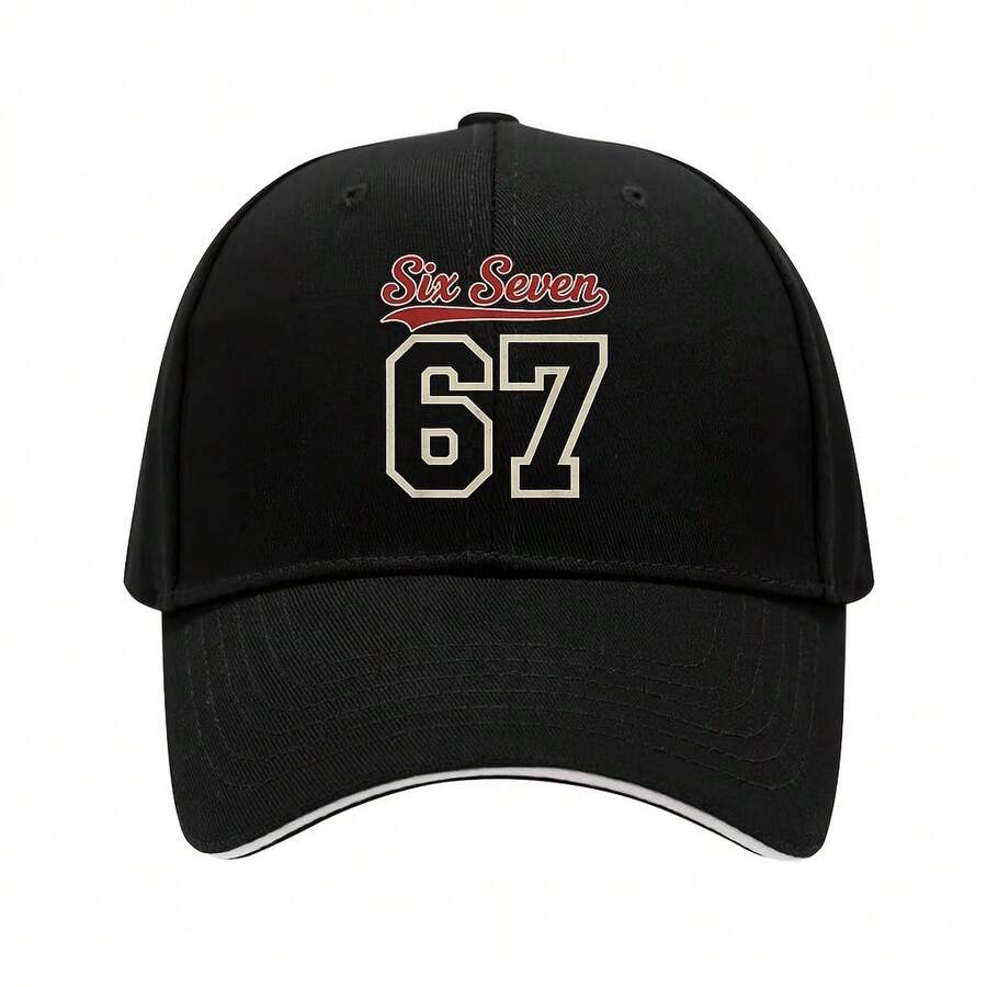 NBA Number 67 Numbered Six Seven Baseball Jersey Sty Team 67  Basketball-Inspired Baseball Cap - Streetwear Cool Design, Slay Off The Court Too. - Đen 1187 - Xem 1