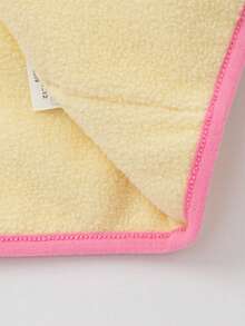 Balabala 2026年春季新款女童抓绒外套，保暖舒适毛绒外套，轻便柔软拉链大衣 - 紅色調 - 查看 8