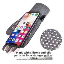 RAF USB加热手套，3档温度可调，兼容触屏，弹性袖口，可手洗，时尚设计 - 适合户外冬季活动，冬季手套 | 现代手套设计 | 耐用手套，兼容触屏，过热保护 - 适合滑雪、单板滑雪、打字、游戏 - 寒冷天气和电脑使用的理想之选 - 男女通用人体工学冬季手套，保暖手套，加热垫