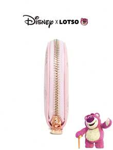 Official Licensed Print PU Compact Zipper 12-Card Slots Multifunctional Card Holder, Fashionable Women's Minimalist Daily Card Wallet, Cute & Compact, Refined ID Case, Niche Card Pouch, Coin Purse, Mini Wallet - Multicolor - View 11