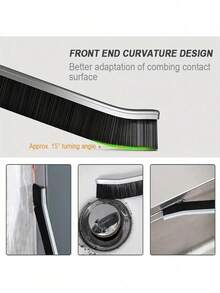 1/3/5pcs Long Handle Crevice Cleaning Brush: Designed For Hard-To-Reach Spaces Like Window Tracks, Sliding Door Gaps, Sink Edges, Faucet Bases, And Narrow Corners. The Stiff Bristles Effectively Remove Dust, Dirt, Grease, And Debris. The Slim Brush Body Easily Slides Into Tight Crevices, And The Comfortable Handle Makes Cleaning Effortless. Durable And Essential For Kitchen, Bathroom, And Household Cleaning. - Multicolor - View 5