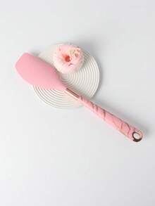 4件/8件套硅胶烹饪用具套装，厨房工具包括锅铲、漏勺、汤勺、刮刀、铲子，耐热易清洗，适用于煎炸和烹饪。 - 西瓜粉 - 查看 10