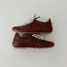 Women Canvas Shoes - Burgundy - View 2