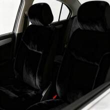 黑色绒面,多种颜色可选,5座全覆盖式,通用四季绒面汽车内饰套装,汽车座椅套,头枕套,座椅保护套套装,汽车座椅套,汽车座椅套,汽车配件,男女汽车配件,全套汽车座椅套(四季通用,个性化绒面,适用于多种车型,全面保护) - 均碼 - 查看 4