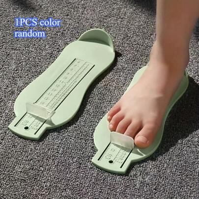 1pcs Easy-To-Use Plastic Foot Measuring Straps With Adjustable Sliders - Durable Shoe For Accurate Sizing, Shoe Size | Adjustable Measuring, | Plastic Structure