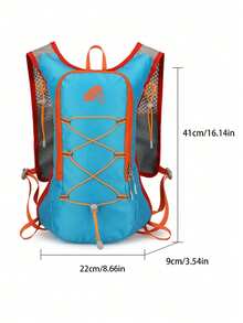 5升轻量级跑步背包，功能性跑步背心，150克骆驼牌水袋背包，适合越野跑、徒步旅行、马拉松 - 彩色 - 查看 10