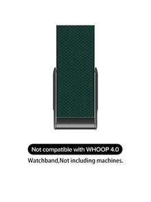 5.0/MG SuperKnit Watchband – ECG Compatible, Signature Performance Knit – Not Compatible With Gen 4 - Dark Green - View 2
