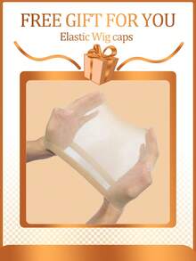 亮点：蜂蜜色假发，半头机织假发，直发假发，巴西发，女士易戴易走假发，150%密度 - S1/30 - 查看 9