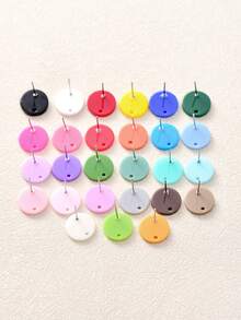 20pcs Acrylic Earring Studs, Women Fashion Jewelry DIY Earring Making Accessories