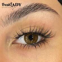 FRESH LADY Freshlady Latte Colored Contact Lenses 1 Year Disposable - Coffee Brown - View 6
