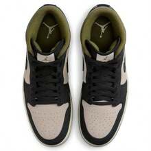 Jordan 1 Mid SE Off Noir Medium Olive HV4091-102 - 彩色 - 查看 5