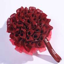 1/2Pcs Shower Sponge, Soft Body Scrubber, Mesh Bath Ball, Foam Ball, Unisex.