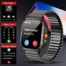 Unisex Smart Watch - Wireless Calling/Messaging, Multiple Sports Modes, Remote Camera, Fitness Tracker, Compatible With Android & IOS, USB Charging, Alloy Case/Silicone Band, Fashionable & Modern, Clear Display Screen, Perfect Gift For Men/Women/Lover/Parents - Multicolor - View 7