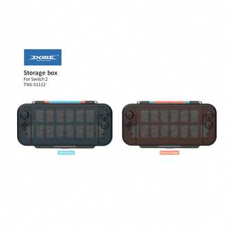 1 pièce Étui de transport pour console de jeu en matériau PC multicolore. Protège efficacement la console et peut stocker jusqu'à 14 cartes de jeu, convient pour Nintendo Switch 2