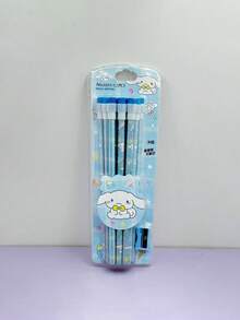 Sanrio 12Pcs Hello Kittys HB Pencil Pencil Sharpener Cartoon Kuromi My Melody Cinnamoroll Drawing And Sketching Office Back To School School Supplies Gift - Multicolor - View 5