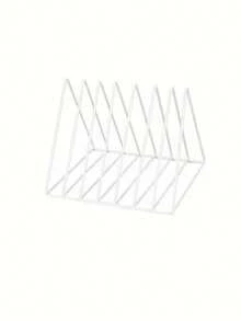 Metal Triangle Stand Space-Saving Storage Rack For Baseball Cap Knitted Cap Books Documents And Other Items Durable Utensil Holder Desktop File Organizer For Women Men For Drawers Wardrobe Desk Home Office Dorm Kitchen Document Divider Hat Box Home Decor Hat Accessory - Multicolor - View 13