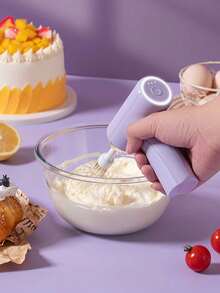 无线电动手持搅拌器，小型手持式奶泡器，打蛋器，烘焙打蛋器，揉面器 - 彩色 - 查看 10