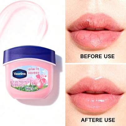 Vaseline 7g Sakura Edition Lip Balm, Suitable For Daily Use