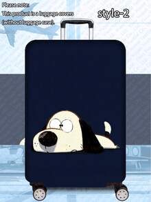 1件装300克旅行系列印花行李箱套，商务出行、夏季旅行和返校季旅行的理想之选。耐用、防刮的涤纶材质，男女通用，有效防尘且易于清洁。户外度假必备旅行配件（适用于20-28英寸行李箱）。 - 彩色 - 查看 33