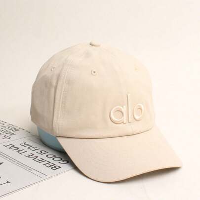 Letter Truck Cap, Streetwear Hip Hop Black Star Baseball Cap, Casual Outdoor Adjustable Dad Hat, Unisex