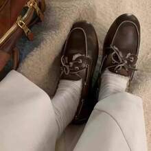 Women Canvas Shoes - Brown - View 3