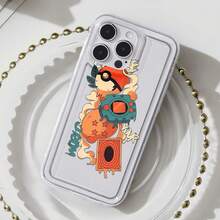Funda para teléfono con diseño de camiseta Anime Retro Fusion Element, compatible con iPhone 16, 15, 14 Pro Max, 13, 12, 11, XR y XS Plus. Fabricada en silicona TPU, ofrece protección contra golpes y caídas, además de una excelente sensación al tacto. Es el regalo ideal para familiares, amigos y seres queridos. - transparente - Ver 1