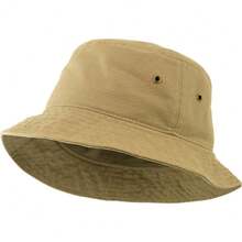 KBETHOS - Gorro Unisex de algodón Lavado para Exteriores - (2.3) cubeta diario Caqui - Ver 7