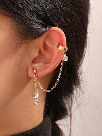 Vintage French Style Versatile Casual Business Romantic Delicate Niche Design Earrings