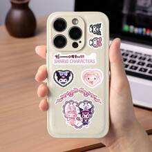 SANRIO 8 Miếng Dán Bộ Sưu Tập  - Hình Trang Trí Chống Nước Dễ Thương cho Sổ Nhật Ký, Điện Thoại, Túi Quà Tặng, Sổ Lưu Niệm, Văn Phòng Phẩm Sổ Lưu Niệm - F - Xem 5