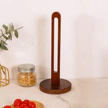 1个木质纸巾架，壁挂式纸巾卷分配器收纳架，适用于厨房、派对、家庭用餐、高端餐厅用品、乔迁礼物 - 彩色 - 查看 15