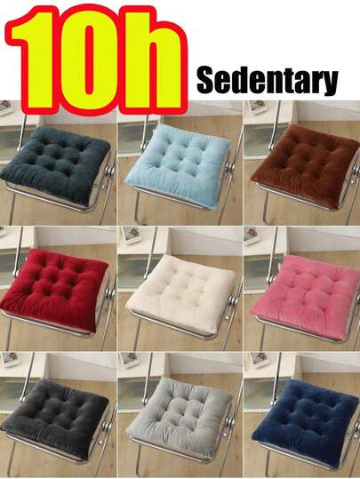 1/2pcs 4D Memory Foam Thick Lumbar Support Cushion, Super Soft Ergonomic Waist Pillow, Breathable Office Chair/Car Seat Pad, Memory Foam Cushion, Durable Polyester Cover, Comfortable Home/Office Seating, Ergonomic Design, High Density Foam, Suitable For Long-Sitting Office Workers Chair Cushion Seat Cushion Gaming Chair Car Seat Cushion Chair Pillow