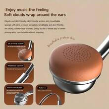 Retro Design Over-Ear Headphones, Suitable For DIs, Watching Movies, Giving As Gifts, PlayingGames, Wireless Headphones, Movie Headphones, Travel Headphones. Compact AndExtendable Design, Fashionable Ear Tips, The Best Choice For Giving As Gifts, Compatible WithMobile Phones, The Top Choice For Watching Movies And Playing Games. - màu nâu - Xem 3