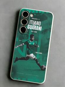 Esta funda para teléfono presenta un diseño con motivos Ituano vs. Guaraní y es compatible con varios modelos de , incluyendo los modelos 16E, 15, 14, 13, 12, 11/X/XR/XS Max, Mini, Pro, Plus y Pro Max. También es compatible con otros modelos de  como el S24 Ultra, S23 FE, S22 Plus, S21, S20, A55, A54, A35, A34, A32, A25 y A24. Fabricada en TPU, esta funda protege eficazmente tu teléfono de impactos, caídas y manchas, lo que la convierte en una opción ideal para uso personal o como regalo. Es especialmente adecuada para diversas ocasiones festivas como San Valentín, Halloween, Navidad y Año Nuevo. - Blanco - Ver 4