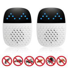 超声波驱虫器 | 双频技术，人道驱虫，适用于室内家居/厨房/车库/仓库，有效驱赶老鼠、蟑螂、苍蝇、蚊子 - 查看 8