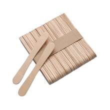 50/100/200Pcs Hair Removal Wax Wood Sticks Professional Disposable Applicators For Salon And Home Use Wax Spatula Applicator