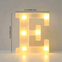 1pc 2025 Grad Illuminated Light Box Sign, Lights Up "2025 Grad" Text, Suitable For High School, College Graduation Party Decor - White - View 10