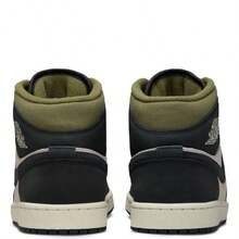 Jordan 1 Mid SE Off Noir Medium Olive HV4091-102 - 彩色 - 查看 7