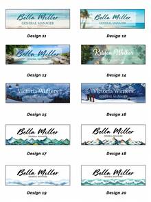 1pc Customized Acrylic Desk Name Plate, Customizable Text, 20 Styles, Personalized Employee Appreciation Gift - Acrylic Desk Name Plate Customization - Gift For Teachers, Colleagues, Nurses, Managers - Multicolor - View 7