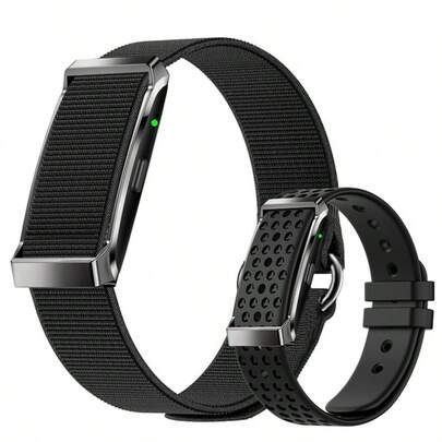 智能健康手环，配备 GPS 定位追踪功能，24 小时健康监测，5.0 腕带，多功能健康健身追踪器，拥有 3 个 GPS 定位点，支持 170 多种运动模式，全天候健康监测，心率追踪，改善睡眠，缓解压力，卡路里消耗，计步器，- 可穿戴活动和健身追踪器，健康智能手环，GPS 运动智能手环，2 条装腕带，自动监测可穿戴健身追踪器，附赠免费应用程序