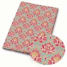 1pc Boho Floral Print Quilting Fabric - 59 X 19.68 Inches (150 X 50 Cm) Pre-Cut Polyester Fabric With Colorful Floral Patterns - Suitable For DIY Sewing, Scrapbooking, Tablecloths And Crafts - Color Mixing - View 9