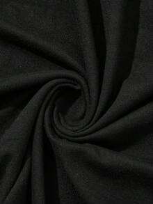 NEON DUSK Men's Black Fashion Round Neck Short Sleeve T-Shirt With Butterfly & Letter Graphic Print, Suitable For Spring/Summer Casual, Streetwear, Commuting - Black - View 5