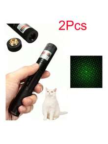 1pc Cat Toy Pointer, 2-In-1 Rechargeable, Pet Kitten Puppy Toy Chasing Pointer, Indoor Training Chasing Toy Pointer - Multicolor - View 22