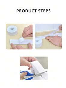 Waterproof Sealant Tape For Kitchen/Bathroom/Toilet/Tile Joints And Corners, High Adhesive Waterproof Mildew-Proof Anti-Oil Toilet Sealant Tape, Self-Adhesive Joint Sticker, Moisture-Proof Sealing Tape, Suitable For Kitchen, Bathroom, Bathtub, Wall Corners, Sink And Toilet