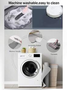 1/2片装柔软防滑浴室垫，吸水性硅胶浴室地毯，速干浴室垫，万圣节装饰地毯，房间装饰地毯，秋季装饰地毯 - 彩色 - 查看 6