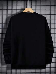 Sudadera Negra con Estampado Mundial 2026 Canada Mexico USA Corazones Banderas Fútbol para Hombre y Mujer Casual Deportiva - Negro - Ver 4