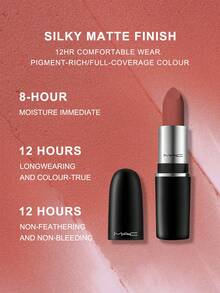 MAC MACXIMAL 缎光哑光唇膏 - 669 暖泰迪熊色，1.7克 - mini #669 - 查看 4