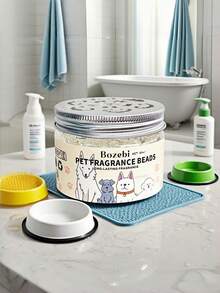 1pc Pet Odor Eliminator Fragrance, Indoor Cat & Dog Urine Odor Remover, Deodorizing Fragrance, Air Freshener, Pet Deodorizing Beads, Solidified, Long-Lasting Scent - Multicolor - View 8