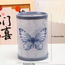 57 قلم حبر جاف قابل للمسح باللون الأزرق مع أقلام احتياطية وحامل قلم وممحاة، كتابة سلسة وسهلة المسح، مناسب لطلاب الامتحانات والواجبات المنزلية وتدوين الملاحظات؛ لوازم مدرسية ومكتبية - الأزرق - مشاهدة 6