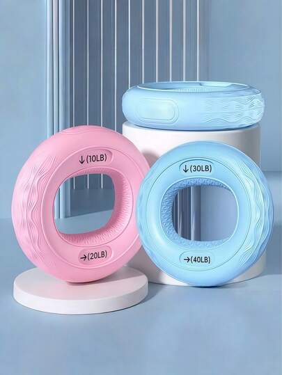 1pc High Elastic Silicone Grip Strengthener, Dual Resistance Progressive Design, Non-Slip Grip Trainer, Portable Grip Strength Exercise Tool, Textured Anti-Slip Surface, Durable & Tear-Resistant, Suitable For Hand Strength Training, Fitness Enthusiasts, Students, Office Workers To Relieve Fatigue, Also Can Be Used As Fitness Equipment, Daily Stress Relief Item, And Sports Accessory