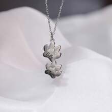 Customized Personalized Paw Print Name Necklace, Personalized Small Dog Paw Print Necklace, Minimalist Paw Print Necklace, Animal Necklace, Pet Necklace